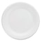 Dart Concorde Non-Laminated Foam Plates, 9"Diameter, White, PK125 PK 9PWCR - alternate 1